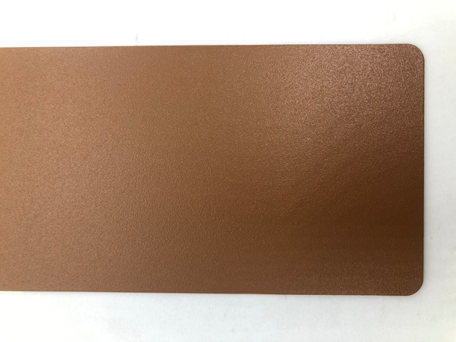 Le revêtement de poudre d'effet de texture de grain de sable brun peint la peinture électrostatique de jet