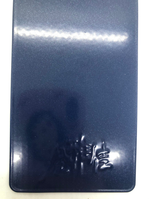 Peinture en poudre métallique métallique pour liaison polyester extérieure