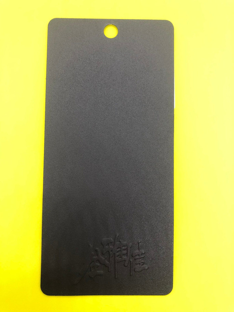 Peinture électrostatique de revêtement en poudre de sable noir, polyester époxy, pour produits métalliques