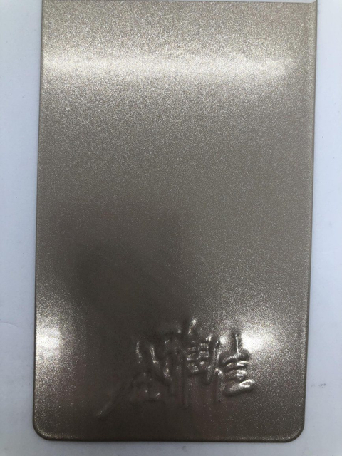 Revêtement en poudre métallique vert brillant en résine époxy polyester