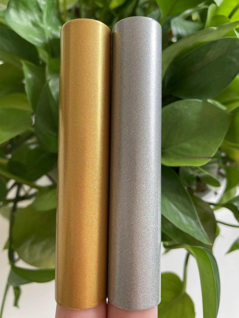 Le thermos à haute brillance argenté de Chrome colore le revêtement superbe de poudre de Chrome d'or