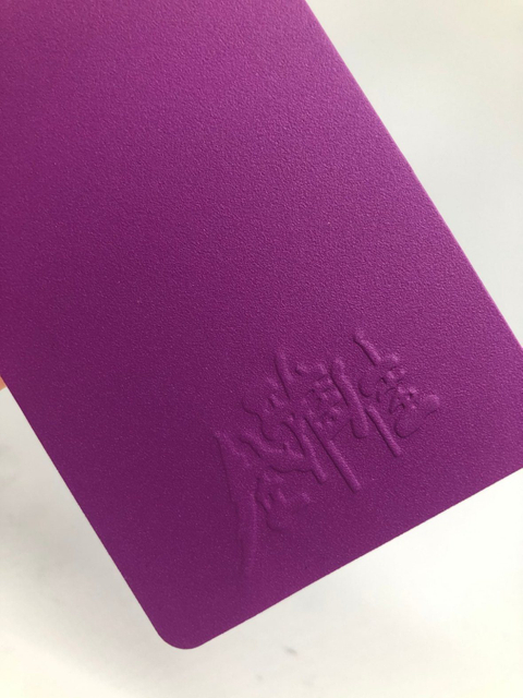 Poudre de revêtement en poudre électrostatique Ca, peinture de revêtement en poudre à Texture de sable violet, fabrication en gros
