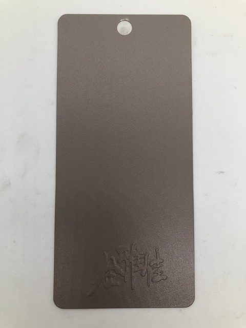 Poudre de pulvérisation électrostatique de revêtement de poudre thermodurcissable de Grain de sable rouge brique