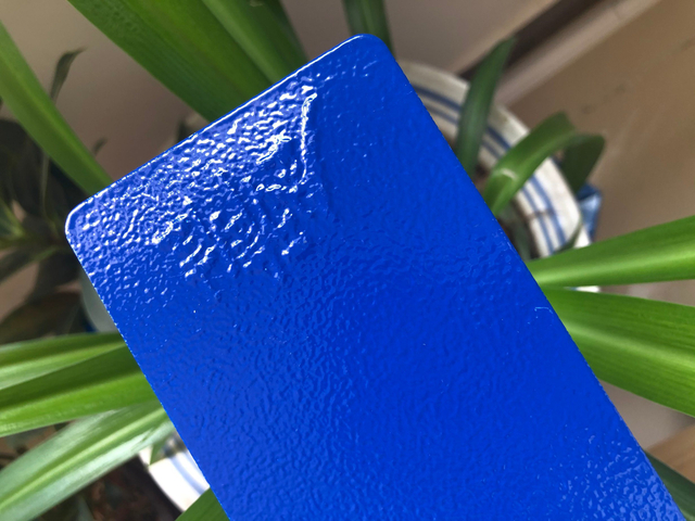 Revêtement en poudre LDPE, peinture de couleur Ral, surface métallique électrostatique, résine époxy polyester