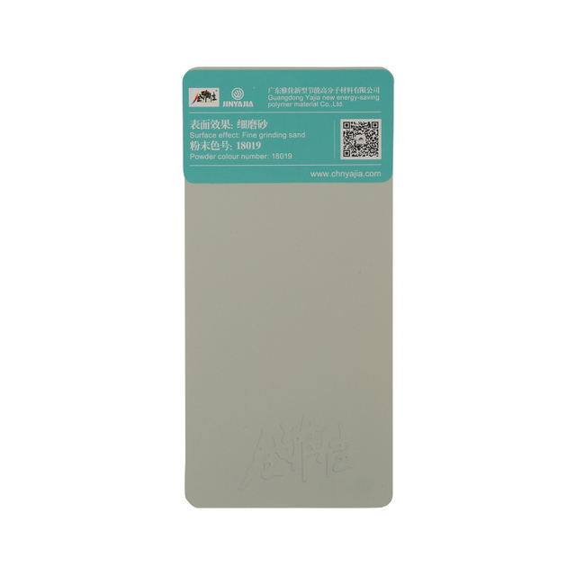 Peinture de revêtement en poudre de sable gris polyester époxy électrostatique pour produits métalliques