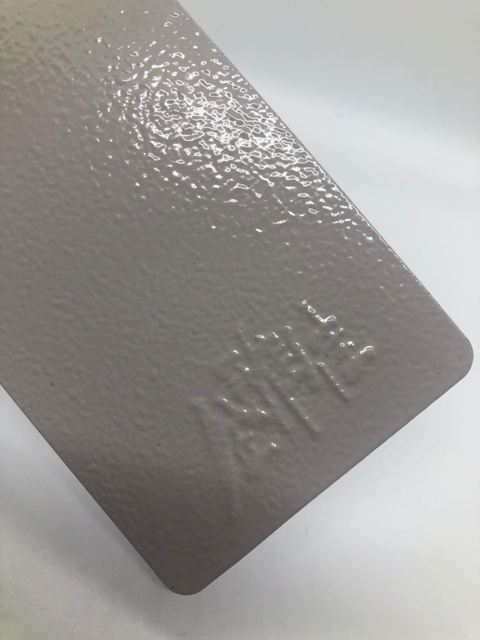 Peinture de revêtement en poudre statique à finition ridée gris Ral