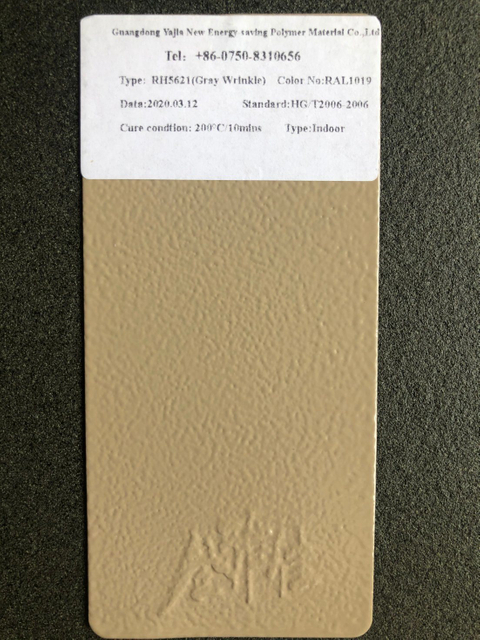 Peinture de revêtement en poudre de polyester époxyde de résine électrostatique pour voiture en métal