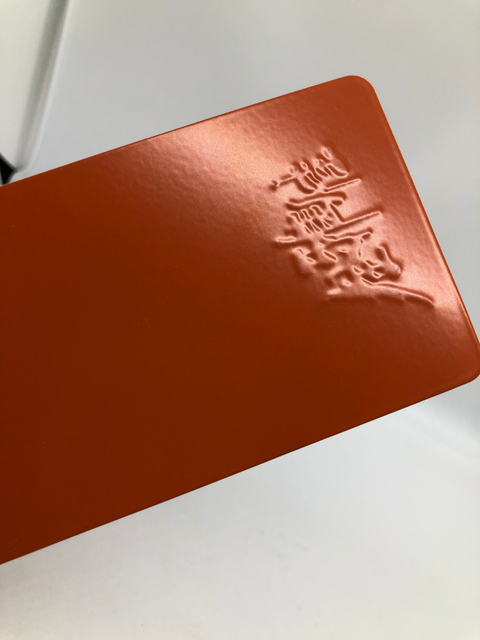 Revêtement en poudre de polyester brillant mat