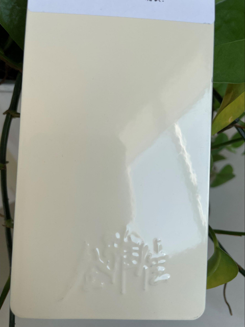 Peinture automobile revêtement en poudre revêtement en poudre époxy blanc brillant