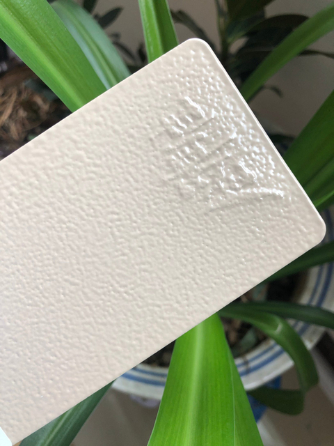 Revêtement électrostatique de poudre de résine de polyester d'époxyde de surface en métal de peinture de couleur