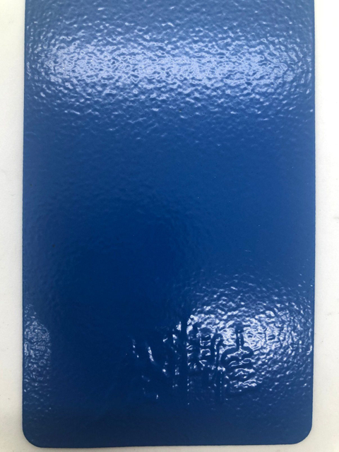 Revêtement en poudre électrostatique à effet de rides, personnalisation des couleurs, utilisé pour le revêtement en poudre texturé de meubles en métal