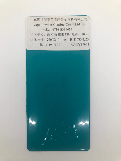 Poudre de revêtement en poudre hybride à haute brillance de polyester époxyde, usine de peinture de revêtement en poudre chinoise