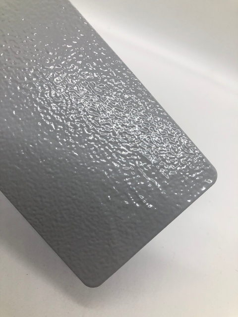 Peinture de revêtement en poudre époxy électrostatique de revêtement en poudre de texture en filet de couleur grise