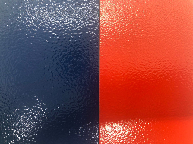 Texture décorative multi de sable rouge de Bew de revêtement de poudre d'acier inoxydable de couleurs