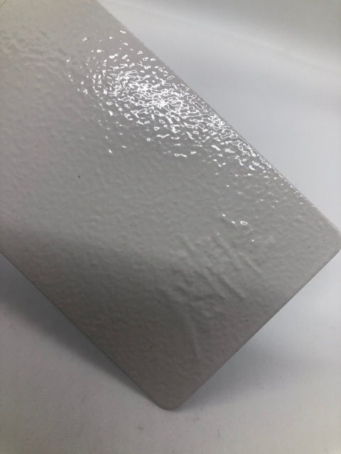 Revêtement électrostatique de poudre de polyester époxyde gris Ral 7035 de ride de texture fine de jet