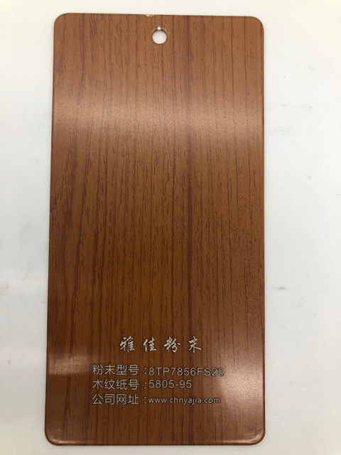 Peinture de revêtement en poudre de texture de bois en poudre Wintoly