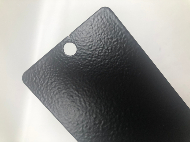 Revêtement en poudre de polyester électrostatique à texture ridée Ral Colors pour une utilisation en extérieur