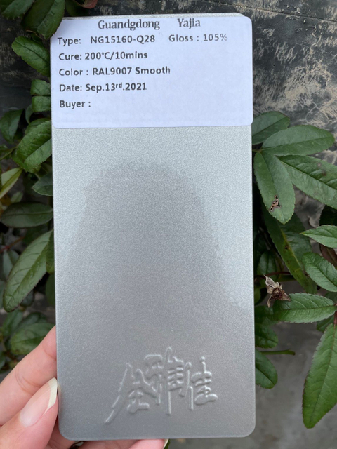 Revêtement en poudre de polyester époxy pour profil en aluminium, pulvérisation de couleur Ral, revêtement en poudre électrostatique