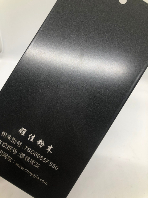 Revêtement en poudre thermoplastique métallique personnalisé