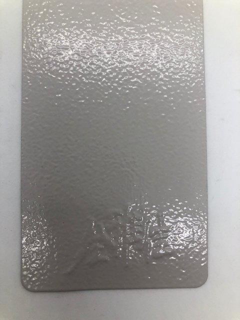Peinture de revêtement en poudre statique à finition ridée gris Ral