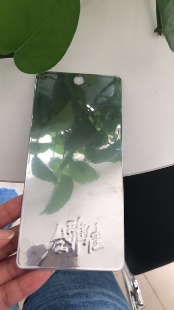Revêtement en poudre de polyester époxy effet miroir chromé de haute qualité, 500 % brillant, revêtement en poudre chromé en spray, peinture de décoration.