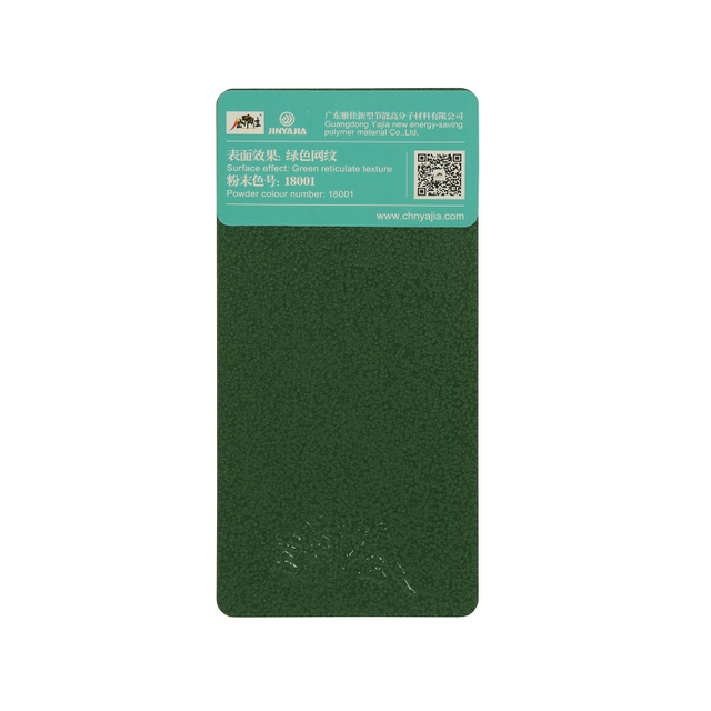 Revêtement en poudre époxy polyester électrostatique à texture grise pour le travail du métal en acier