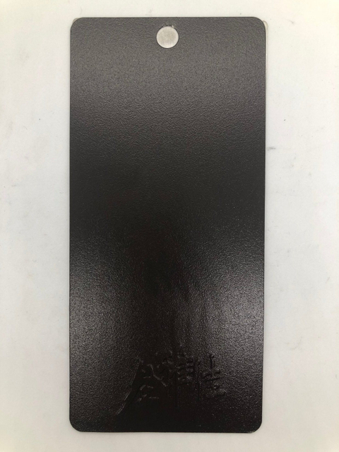 Peinture de revêtement en poudre de polyester époxy effet sable noir pour mobilier de bureau