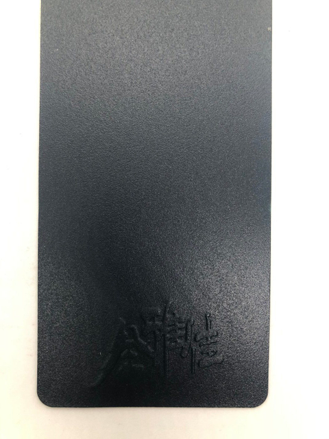 Poudre de revêtement en poudre de polyester époxy à texture de sable noir, utilisation extérieure et intérieure