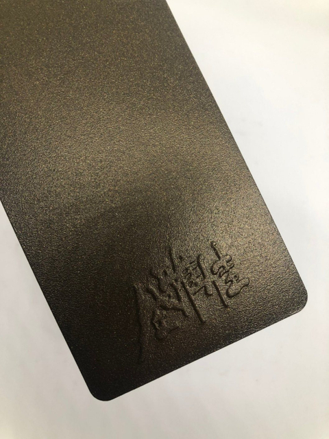 Revêtement en poudre de polyester à texture de sable électrostatique Gold Art