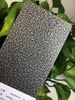 Revêtement en poudre thermodurcissable, finition ton marteau noir, veine d'argent, Texture rugueuse, revêtement en poudre thermodurcissable pour le fer