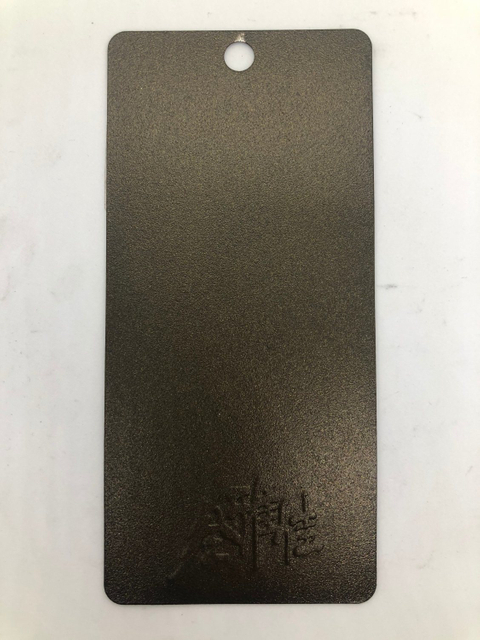 Revêtement en poudre époxy électrostatique Ral, grain de sable, prix d'usine