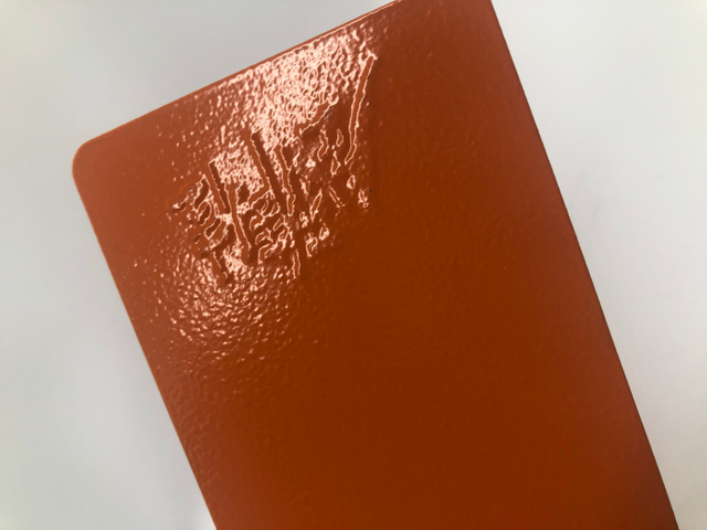 Peinture en poudre époxy sèche Ral5002 à rides orange