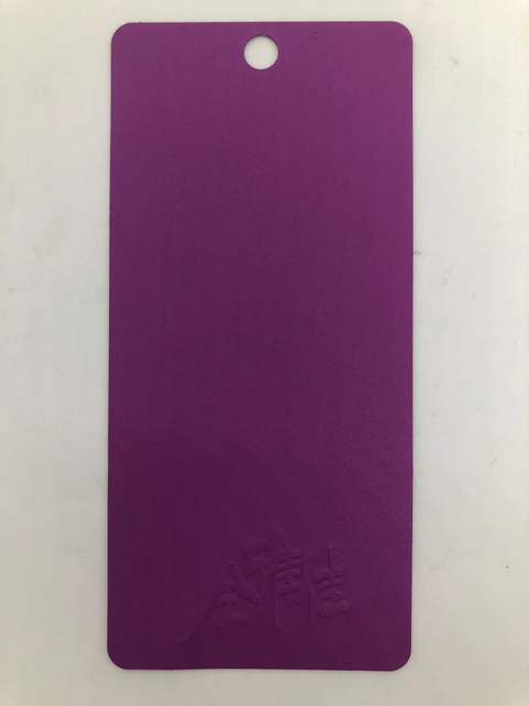Poudre de revêtement en poudre électrostatique Ca, peinture de revêtement en poudre à Texture de sable violet, fabrication en gros