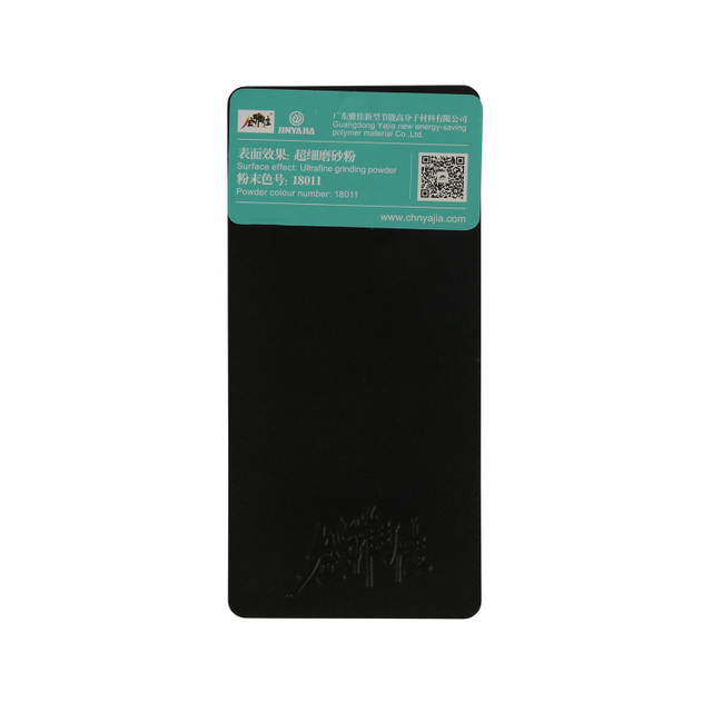 Peinture de revêtement en poudre de sable gris polyester époxy électrostatique pour produits métalliques