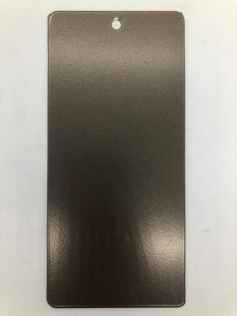 Revêtement en poudre de système de liaison métallique bleu cyan de polyester époxyde Chine fournit un revêtement en poudre de résine de polyester époxy léger à haute brillance