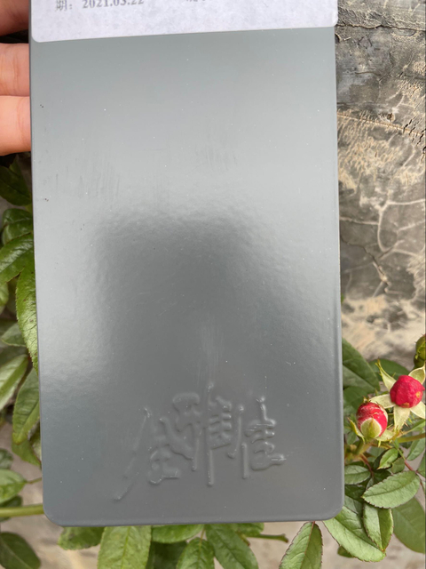 Peinture en poudre électrostatique pour revêtement métallique Échantillon gratuit Revêtement en poudre de polyester époxy chromé imperméable Ral 9040