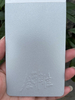Peinture de revêtement en poudre époxy métallique Ral 9006 Peinture de revêtement en poudre à texture de sable moiré argent métallisé