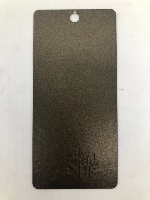 Revêtement en poudre de polyester à texture de sable électrostatique Gold Art