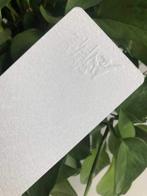 Revêtement en poudre époxy blanc à effet de fissure, utilisé pour la Surface métallique, Texture Crocodile, poudre de revêtement en poudre extérieure, vente en gros, 2020